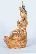 Green Tara | Full Gold Plated - statues
