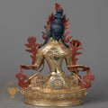 Green Tara | Handmade Copper Fully Gold-Plated Statue - S-P-BA-FG-CG-GT-00205