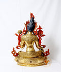 Green Tara Statue | Copper Gilded with 24k Gold Coating - statues