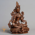 Green Tara Statue | Copper Oxidized - S-P-R-C-GT-00216