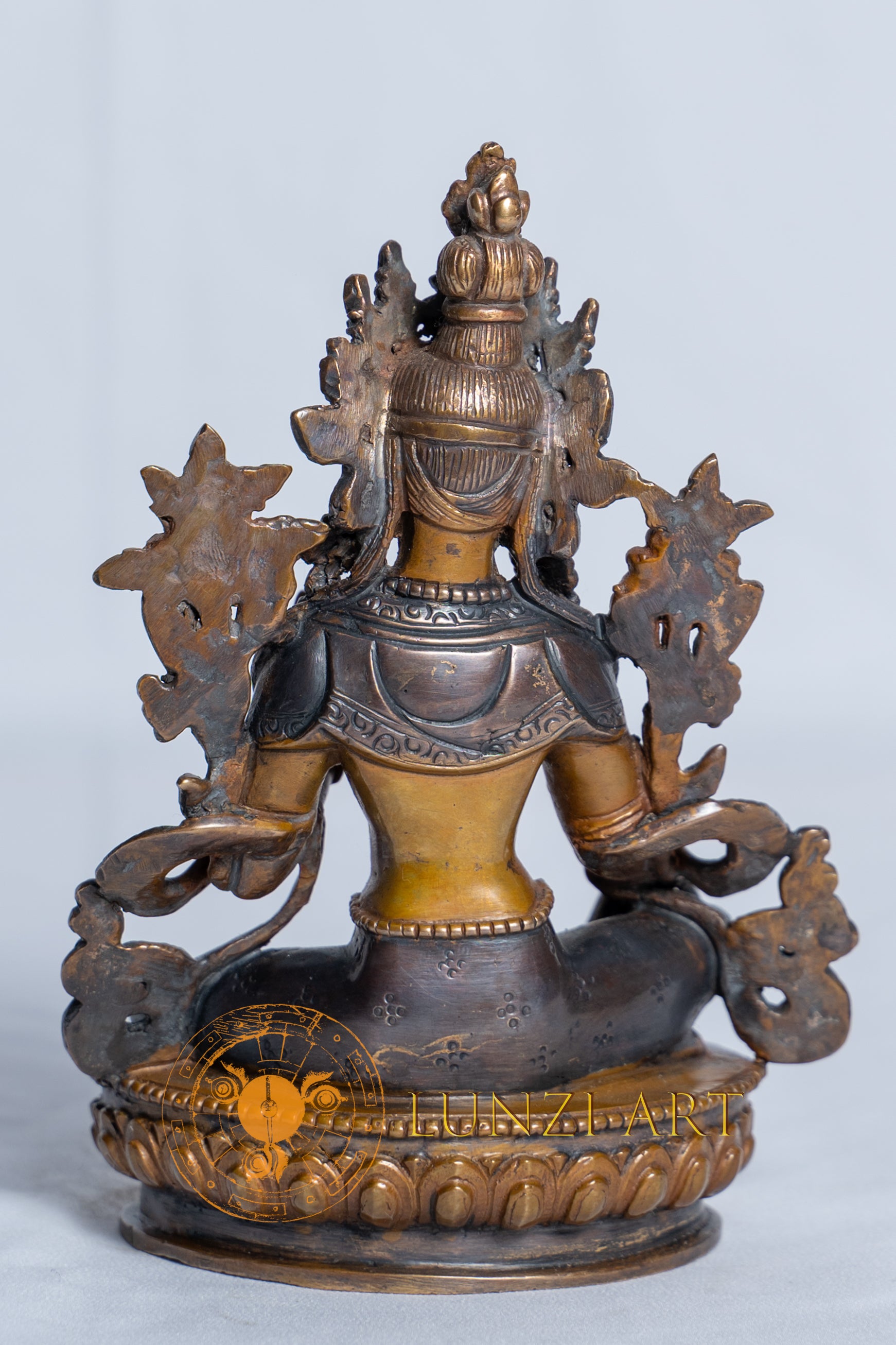 Green Tara Statue | Copper Oxidized - statues
