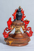 Green Tara Statue |  Copper with Mercury Gold Plating - statues