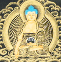 Green Tara Thangka: The Emerald Empress of Compassionate Action - T-PS-SS-BB-GT-0004