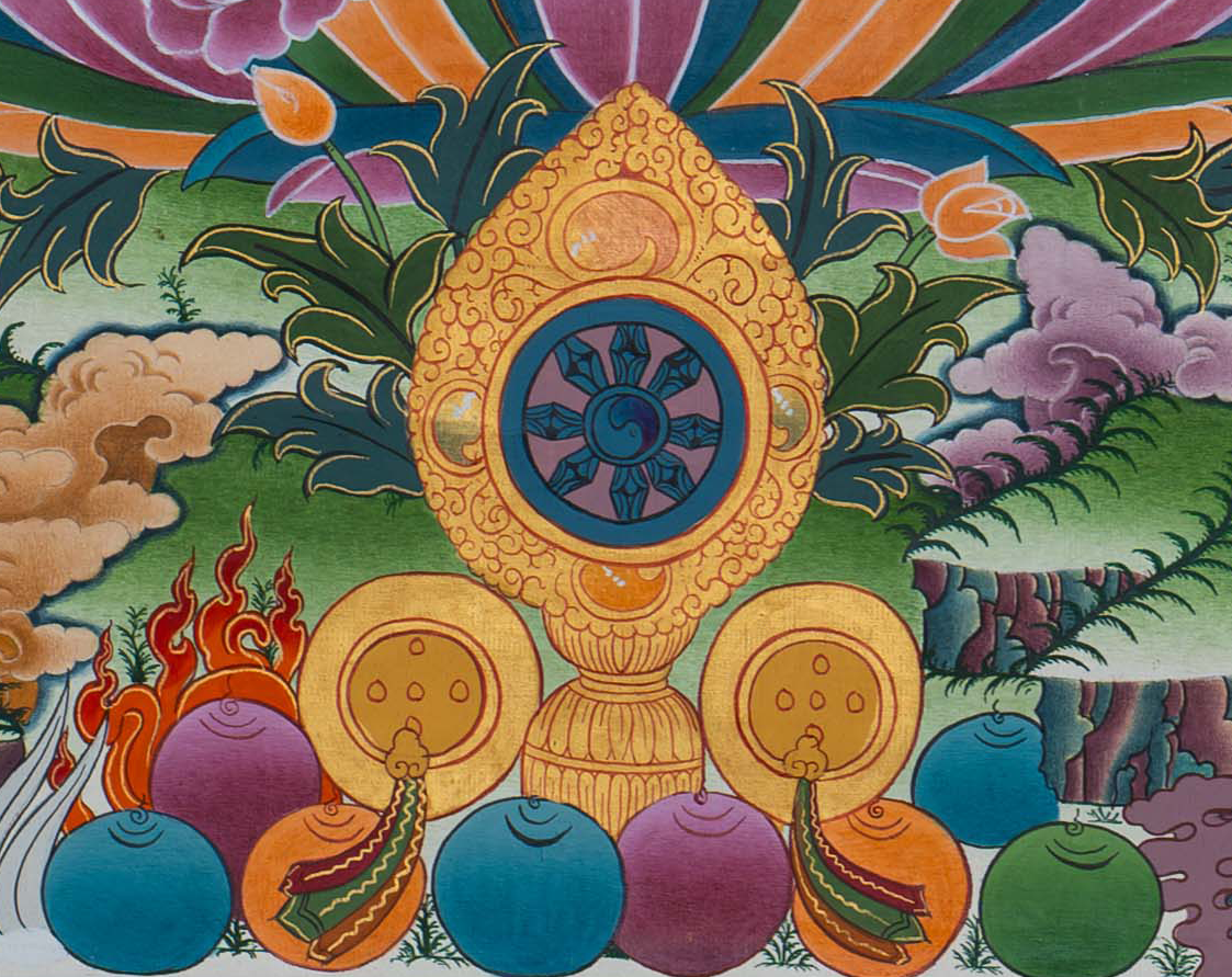 Green Tara Thangka: The Radiant Mother of Compassion - T-S-BT-SB-AU-GT-0120
