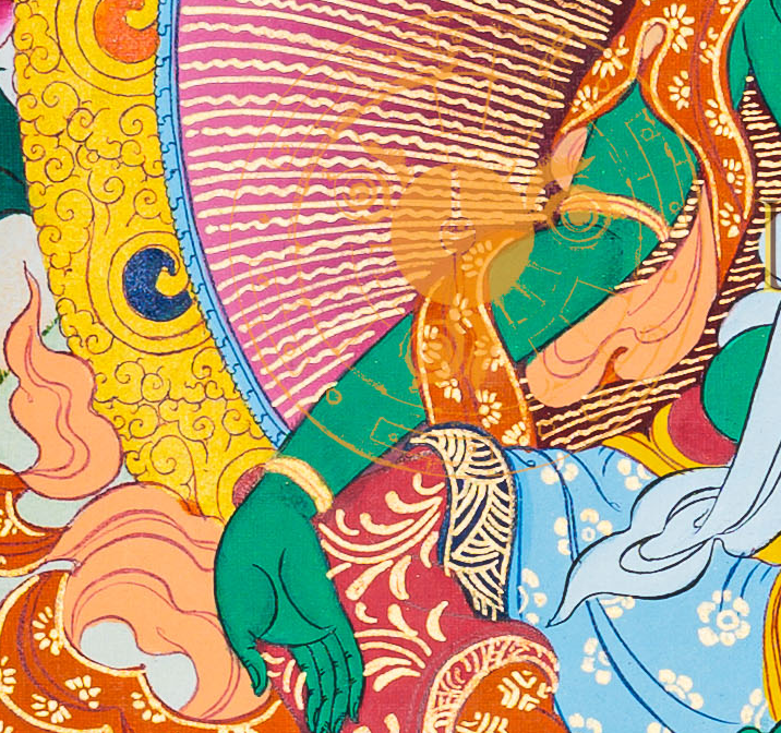 Green Tara Thangka: The Swift Liberator of Active Compassion - T-B-HT-BB-GT-0068