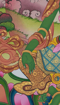 Green Tara Thangka: The Swift Mother of Compassion - T-S-BT-RB-AU-GT-0121