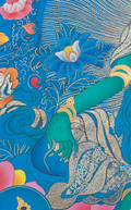 Green Tara Thangka: The Swift Mother of Liberation - T-S-BT-RB-AU-GT-0122