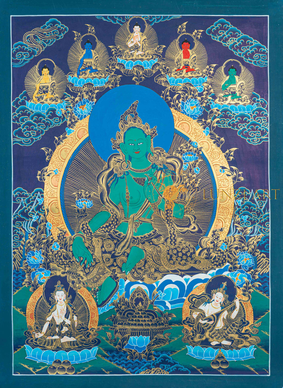 Green Tara: The Golden Mother of Protection - T-N-MB-BB-GT-0010