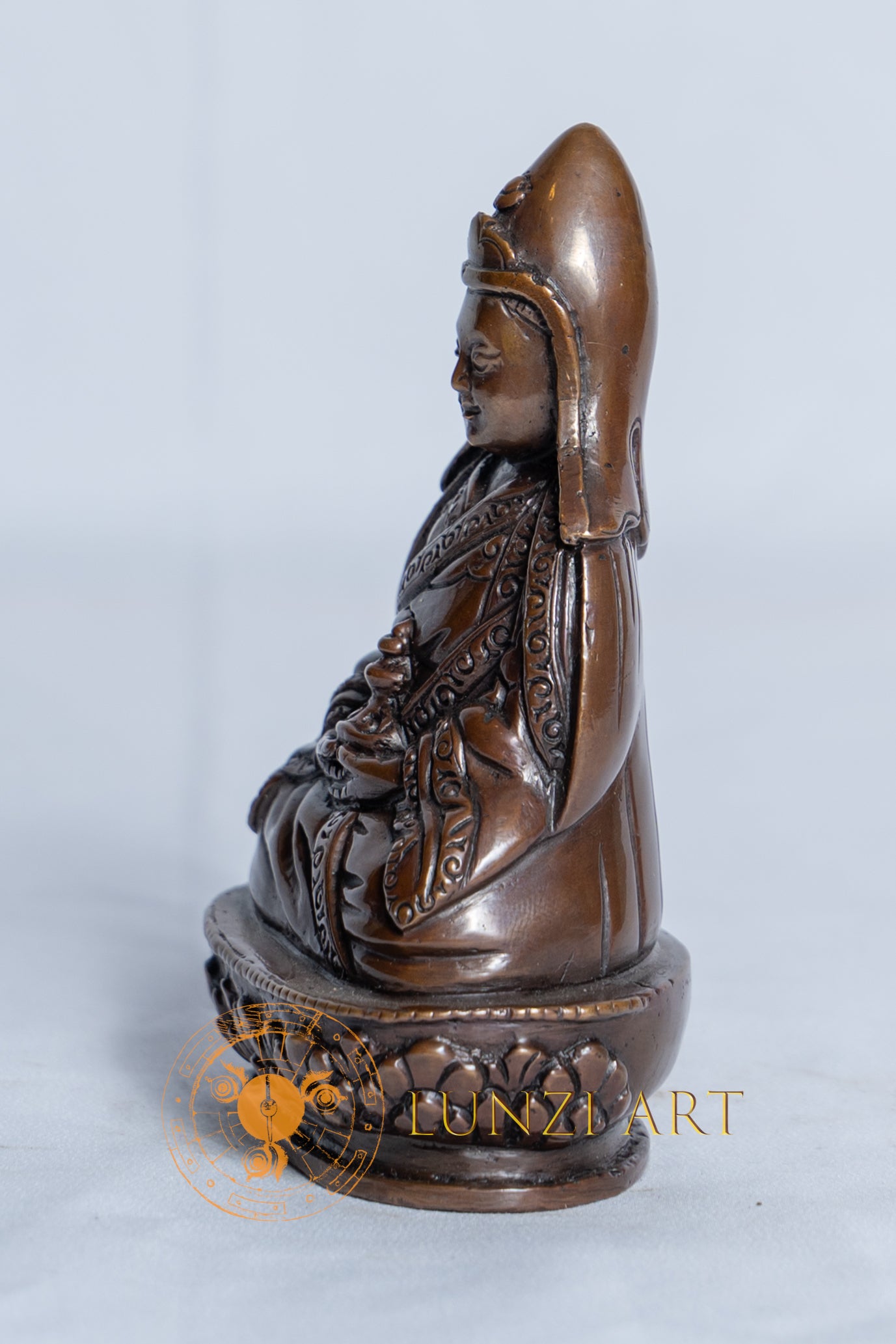 Guru Dewa Statue | Copper Oxidized - statues