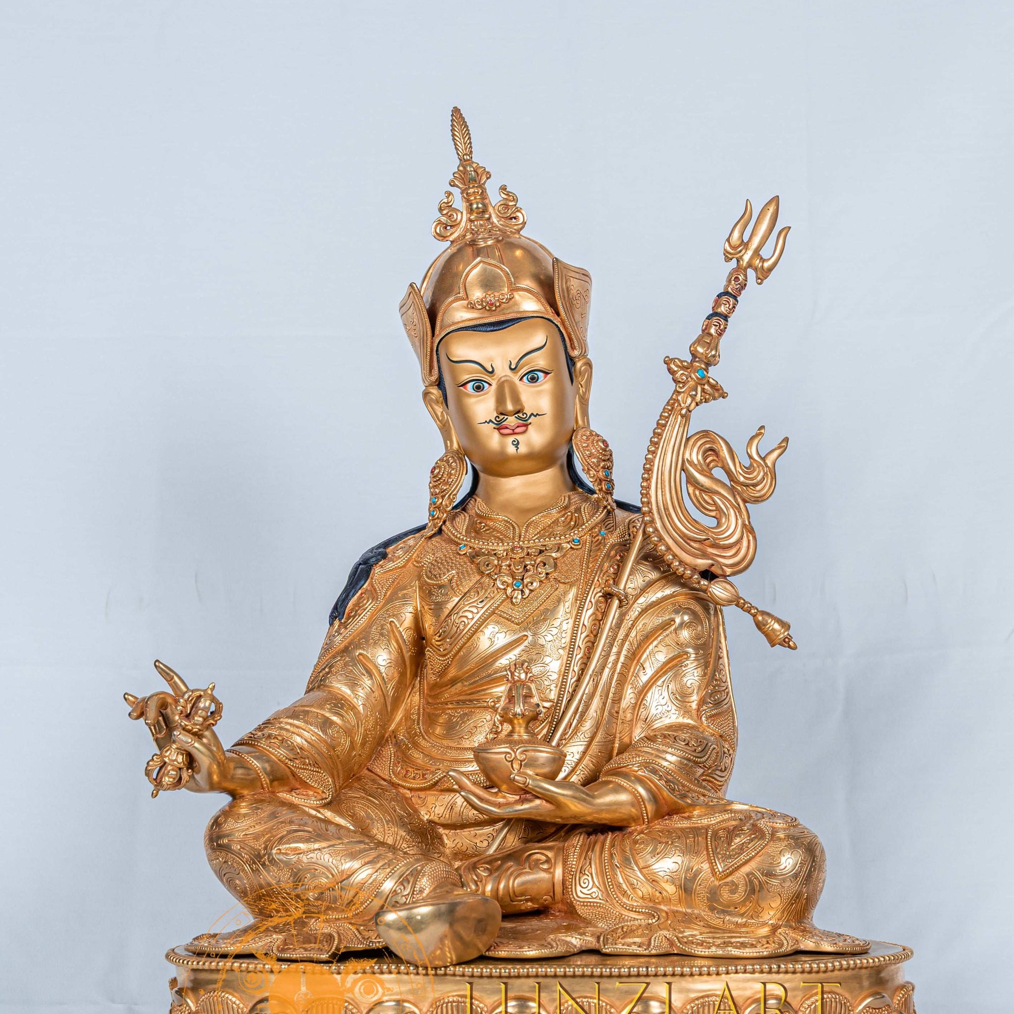 Guru Rinpoche (Padmasambhava) | Full Gold Plated - statues