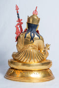 Guru Rinpoche(Padmasambhava）Statue | Fully Gold Plated Copper - statues
