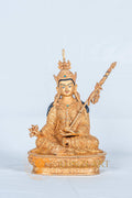Guru Rinpoche (Padmasambhava) Statue | Fully Gold-Plated Copper - statues