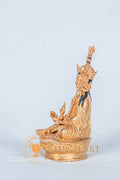 Guru Rinpoche (Padmasambhava) Statue | Fully Gold-Plated Copper - statues