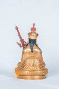 Guru Rinpoche (Padmasambhava) Statue | Fully Gold-Plated Copper - statues
