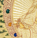 Guru Rinpoche Thangka: The Lotus-Born Master - T-B-HT-RB-GR-0074