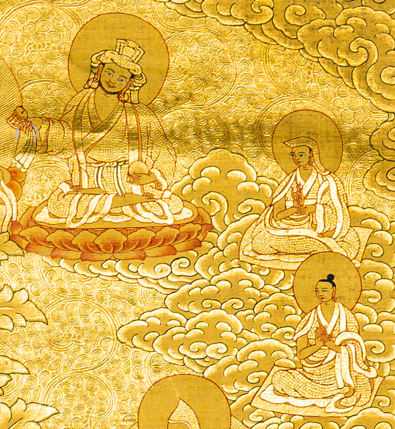 Guru Rinpoche Thangka: The Sovereign Master of Tantric Wisdom - T-B-HT-RB-GR-0079