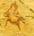 Guru Rinpoche Thangka: The Sovereign Master of Tantric Wisdom - T-B-HT-RB-GR-0079