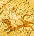 Guru Rinpoche Thangka: The Sovereign Master of Tantric Wisdom - T-B-HT-RB-GR-0079