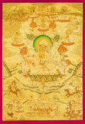 Guru Rinpoche Thangka: The Sovereign Master of Tantric Wisdom - T-B-HT-RB-GR-0079