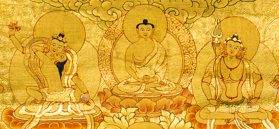 Guru Rinpoche Thangka: The Sovereign Master of Tantric Wisdom - T-B-HT-RB-GR-0079