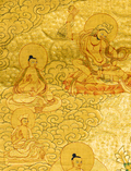 Guru Rinpoche Thangka: The Sovereign Master of Tantric Wisdom - T-B-HT-RB-GR-0079