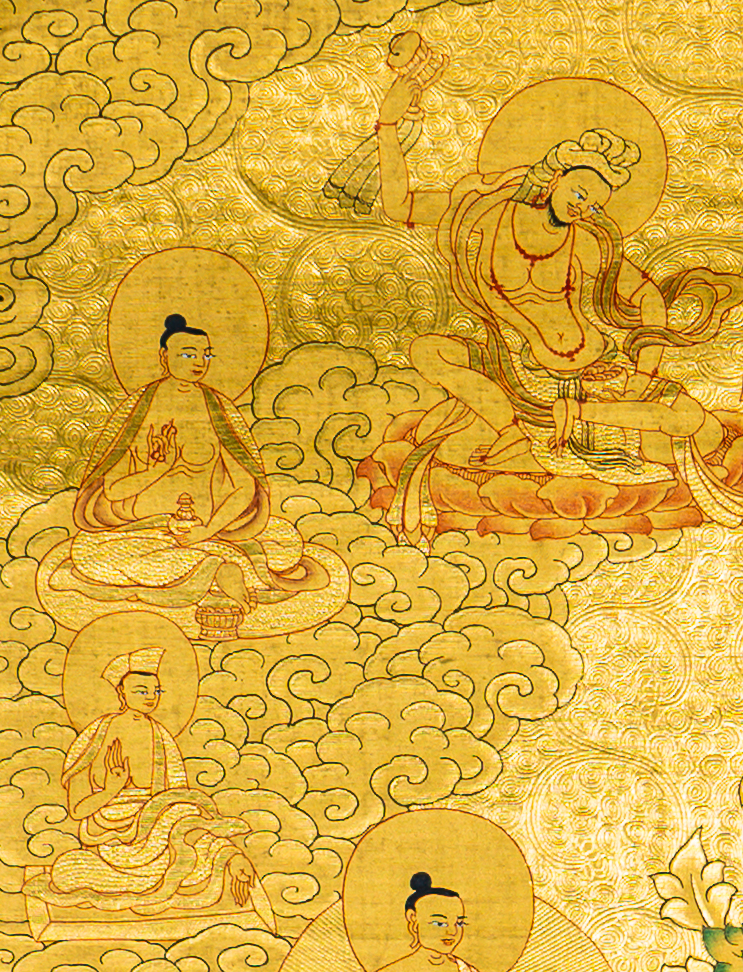 Guru Rinpoche Thangka: The Sovereign Master of Tantric Wisdom - T-B-HT-RB-GR-0079