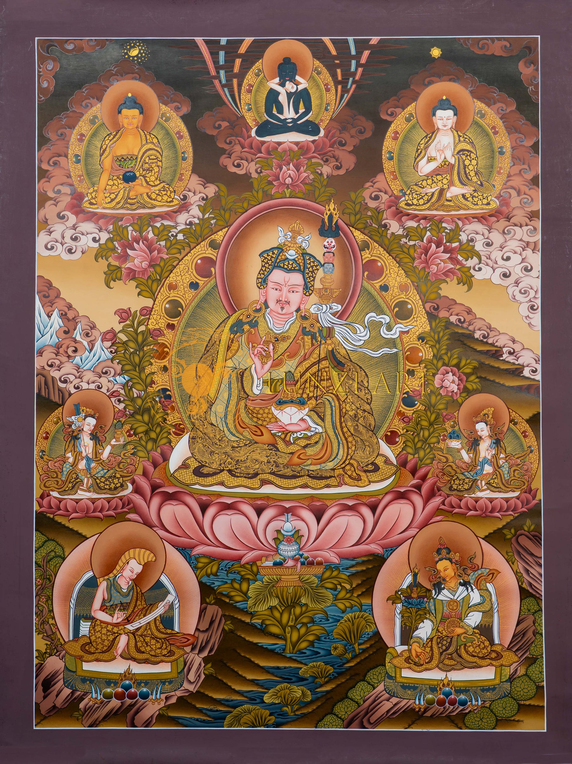 Guru Rinpoche Thangka - Thangka