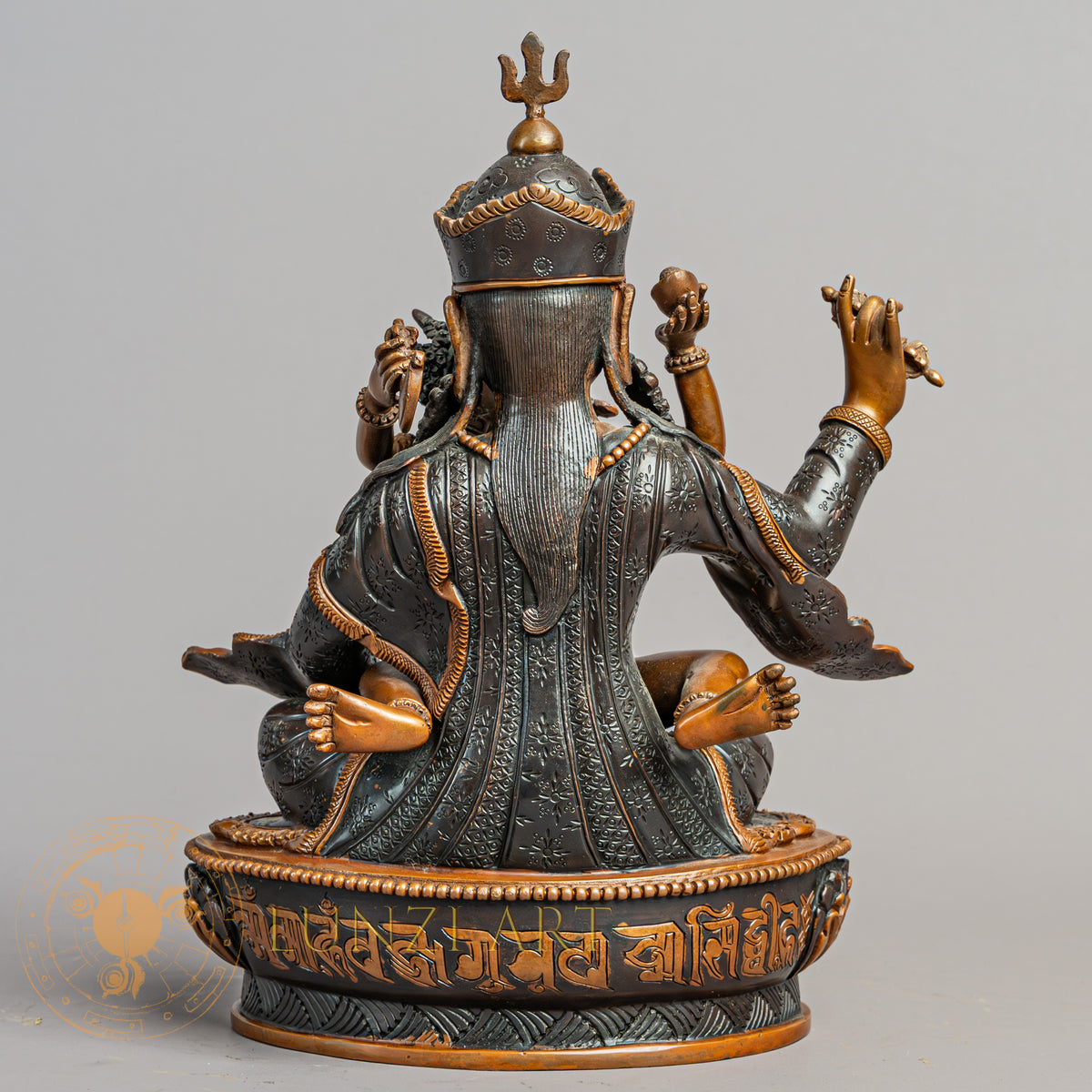 Guru Shakti Statue | Copper Oxidized - S-P-R-C-GS-00228