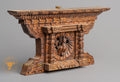 Hand-Carved Traditional Peacock Window (Mayur Jhyal) | Sacred Karma Wood - W-B-DT-PW-0003