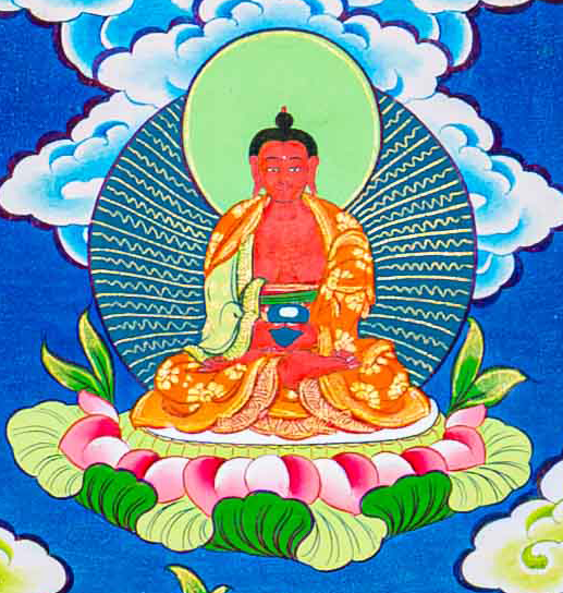 Hand-Painted 21 Green Tara Thangka - T-S-BT-RB-AU-TT-0066