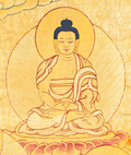 Hand-Painted 35 Shakyamuni Buddha Thangka - T-S-BT-BB-AU-SB-0074
