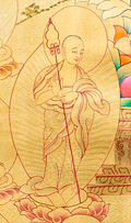 Hand-Painted 35 Shakyamuni Buddha Thangka - T-S-BT-BB-AU-SB-0074