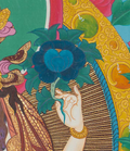 Hand-Painted Chenrezig Thangka - T-S-BT-BB-AU-C-0094