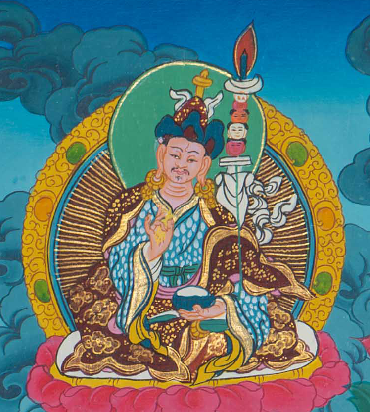 Hand-Painted Chenrezig Thangka - T-S-BT-BB-AU-C-0094