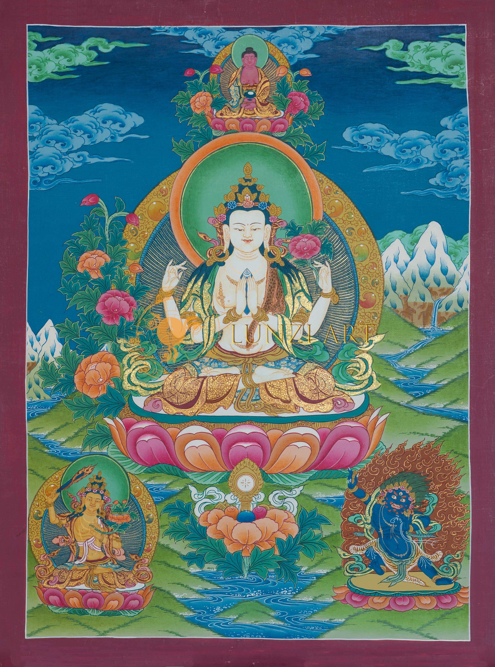  T-S-BT-PB-AU-C-0116- Thangka