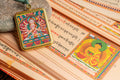 Hand Painted Chundi Locket (Ghau) Thangka - --