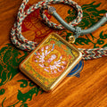 Hand-Painted Chundi Locket (Ghau) Thangka - L-C-33