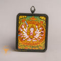 Hand-Painted Chundi Locket (Ghau) Thangka - L-C-35
