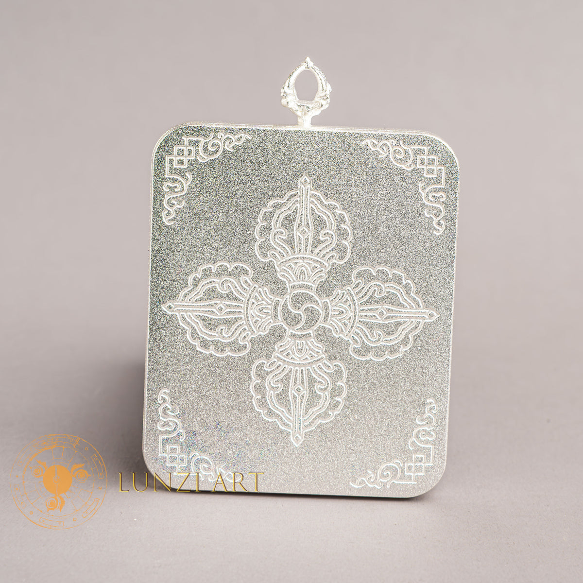 Hand Painted Green Tara Locket (Ghau) Thangka - L-GT-31