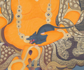Hand-Painted Jambhala Thangka - T-S-BT-BB-AU-J-0092