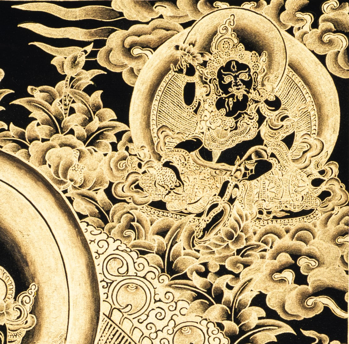Hand-Painted Jambhala Thangka - T-S-BT-BB-J-0006