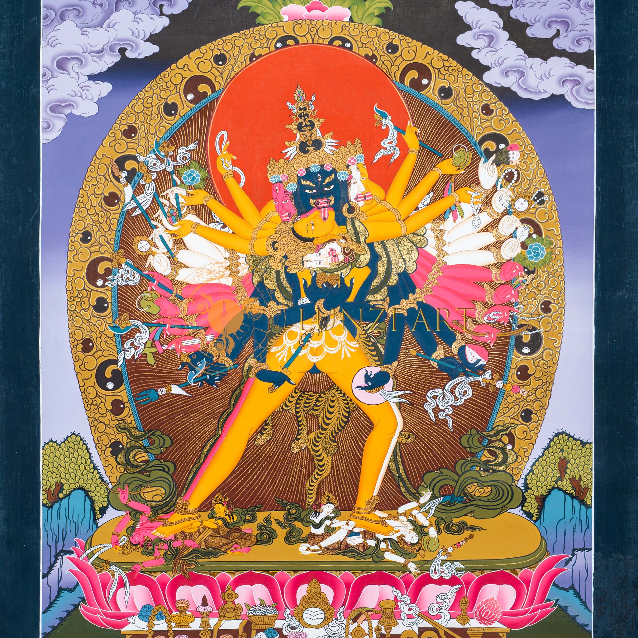  T-S-BT-B-AU-KD-0013- Thangka
