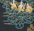 Hand-Painted Manjushree Thangka - T-S-BT-RB-M-0106