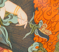 Hand-Painted Seto Mahakala Thangka - T-S-BT-BB-AU-AM-0151