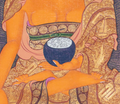 Hand-Painted Shakyamuni Buddha Thangka - T-S-BT-BB-AU-SB-0091