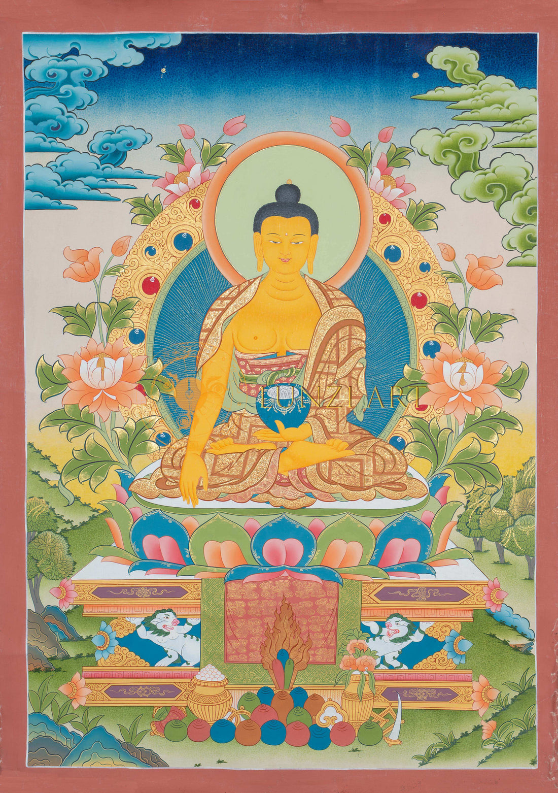  T-S-BT-RB-AU-SB-0089- Thangka