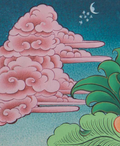 Hand-Painted Shakyamuni Buddha Thangka - T-S-BT-RB-AU-SB-0090