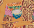 Hand-Painted Shakyamuni Buddha Thangka - T-S-BT-RB-AU-SB-0090