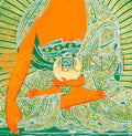 Hand-Painted Shakyamuni Buddha Thangka for Enlightenment & Serenity - T-S-BT-RB-SB-0037