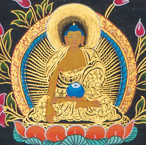 Hand-Painted White Tara Thangka - T-S-BT-RB-WT-0105